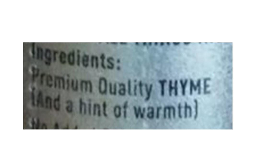 Only Thyme    Container  35 grams